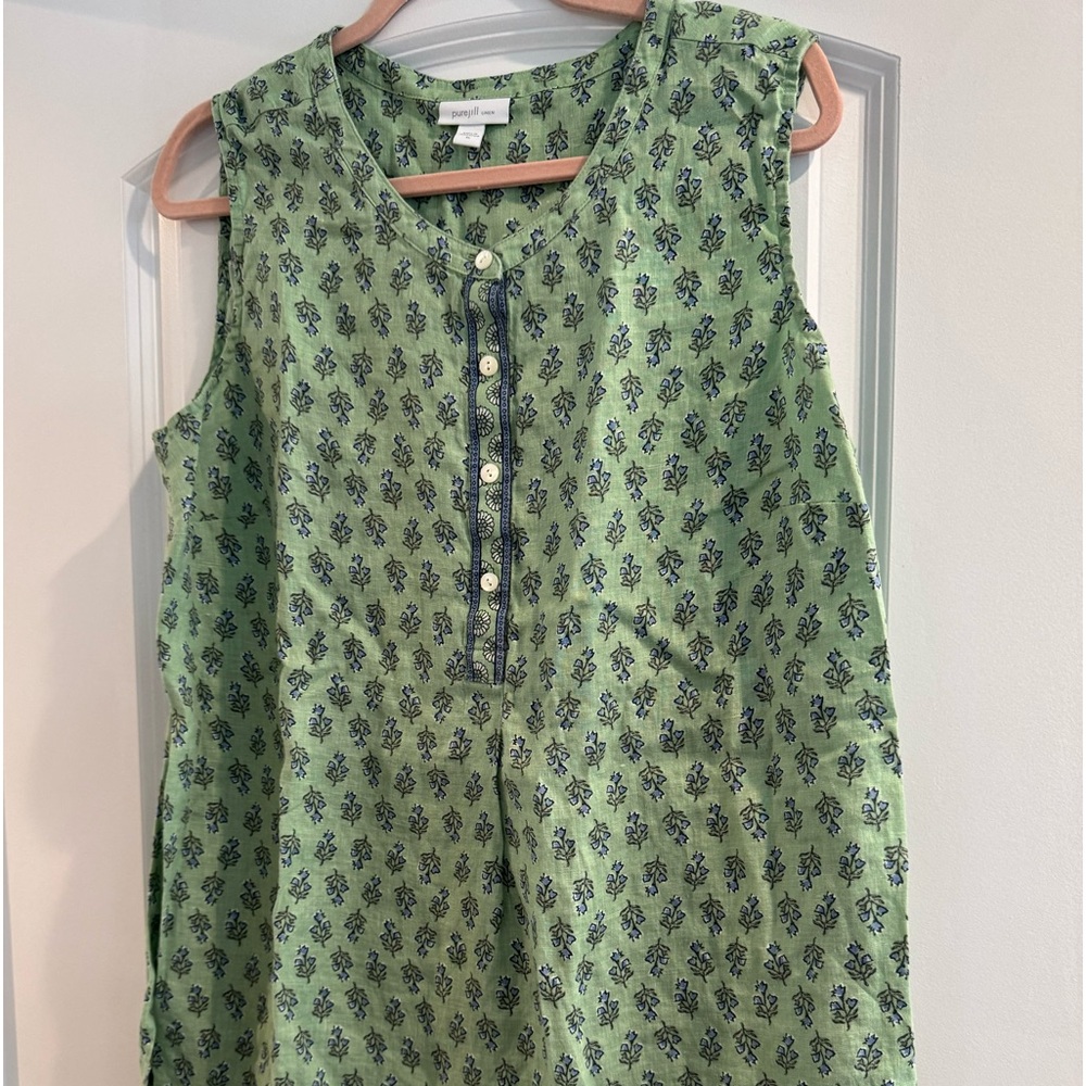 Pure JJill sleeveless tunic